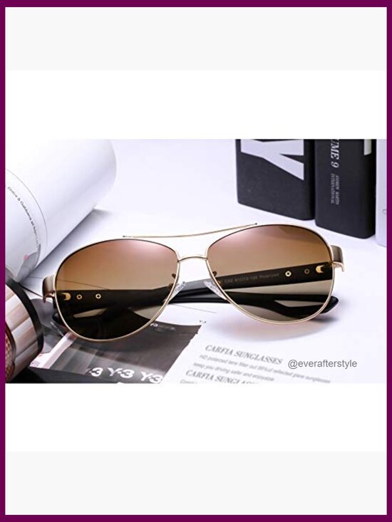 Polarized Sunglasses Metal Frame UV Protection Driving Glasses main image 6
